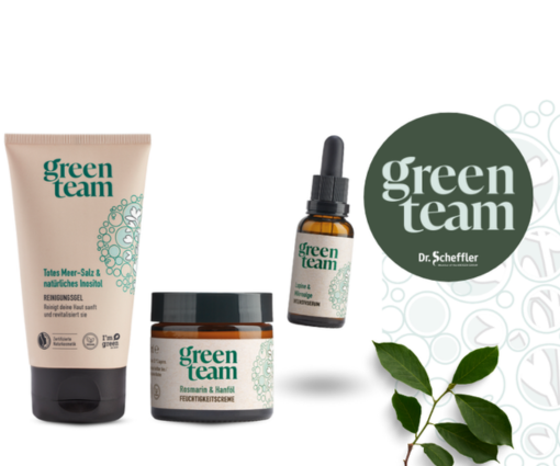 Nachhaltige Naturkosmetik von green team Teaser Bild